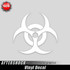 Biohazard Toxic Waste Decal 