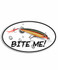 Bite Me Rapala Plug Fishing Sticker