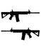 Sig 516 Assault Rifle Gun Stickers