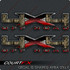4x4 Camo Fade Big "X" Decals