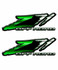 Z71 Green Slash Off Road Sticker Set