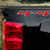 2014-2018 Chevy Silverado Red 4x4 Truck Decals
