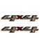 Silverado Max Grass 4x4 Stickers