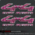 4x4 Shocker Camo Pink Off Road Decals