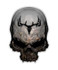 Camouflage Deer Skull Archery Hunting Sticker
