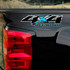 4x4 Silverado Aqua Chevrolet Truck Decals