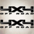 Black Edition F-150 X 4x4 Decals