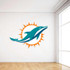 Miami Dolphins Football Wall Decal