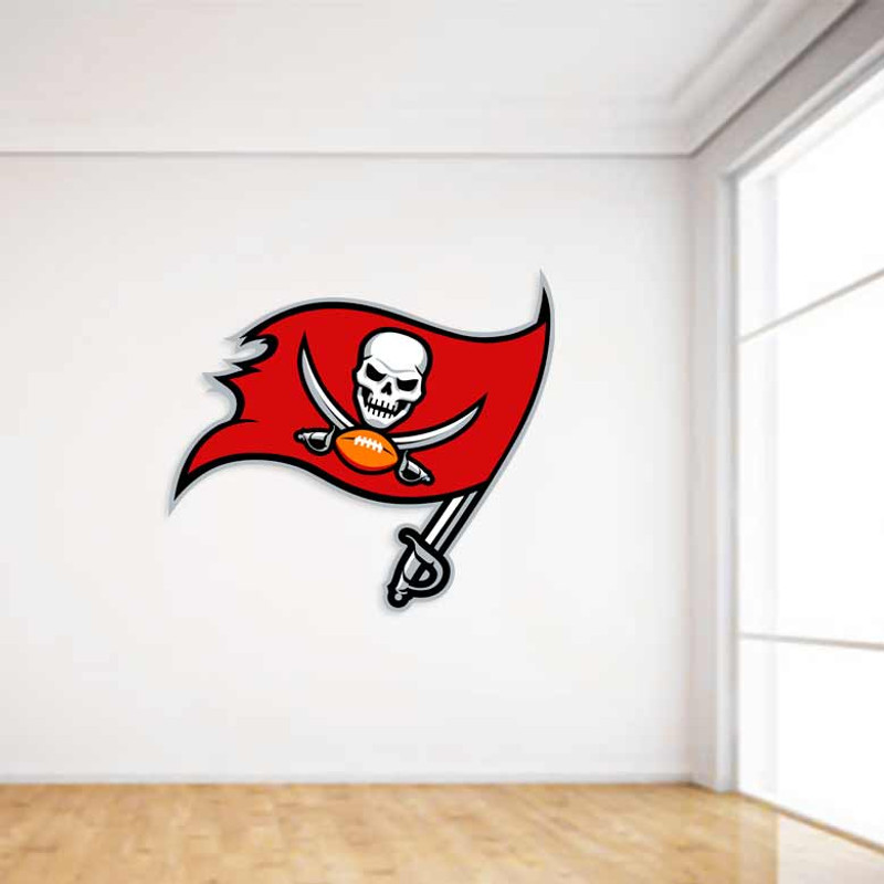 Tampa Bay Buccaneers Football Wall Decal