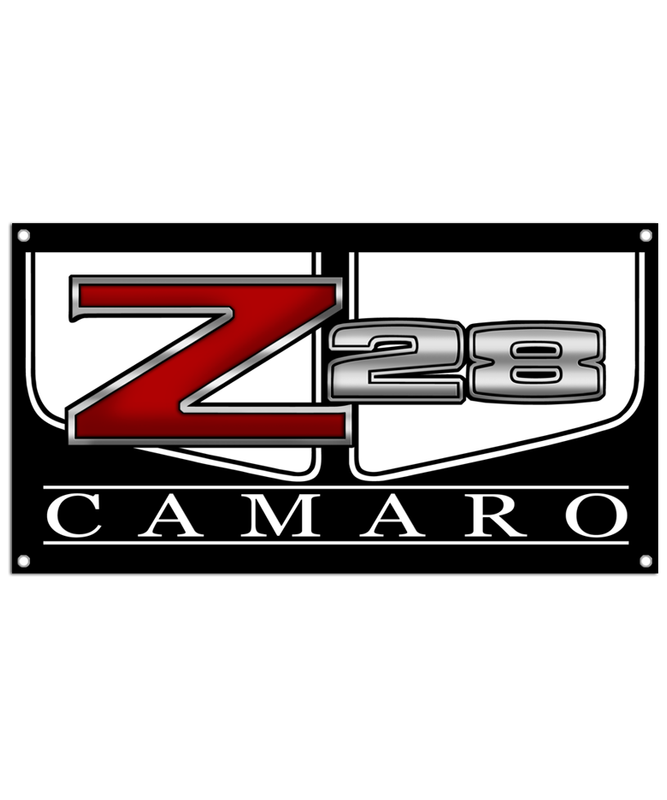 Z28 Camaro Emblem Banner