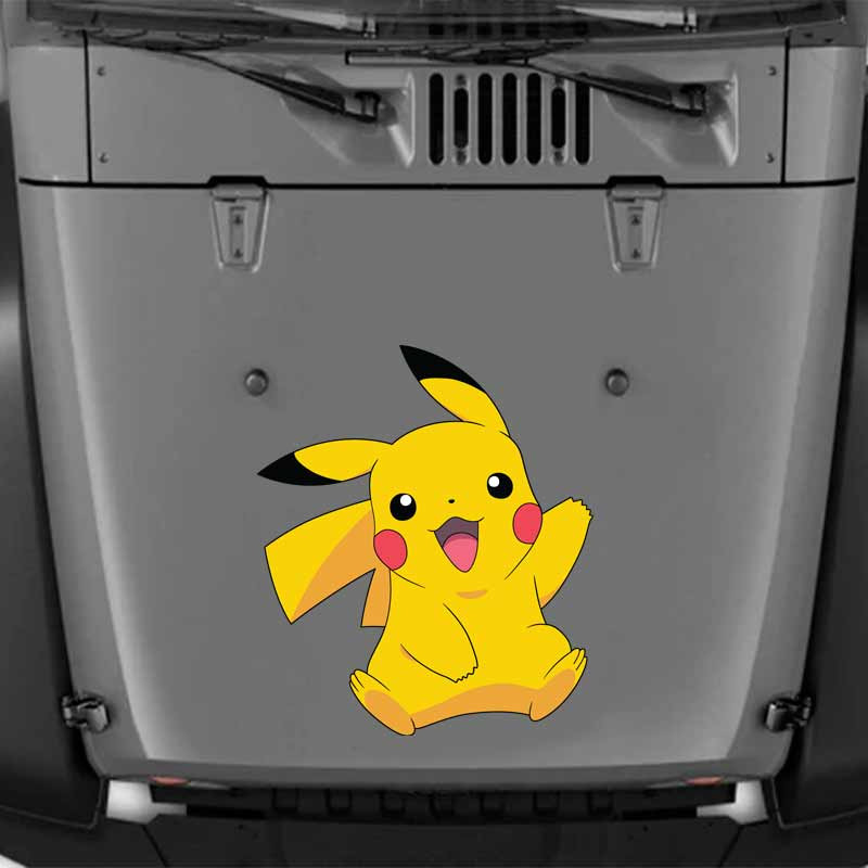 Pokemon Pikachu & Ash Anime Car Window Decal Sticker 014 Anime Stickery  Online