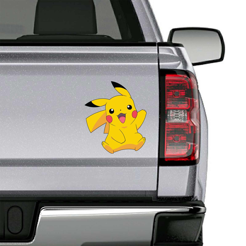 Pokemon Pikachu Anime Car Window Decal Sticker 030 Anime Stickery Online