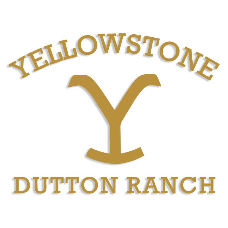 Yellowstone Dutton Ranch Logo Decal