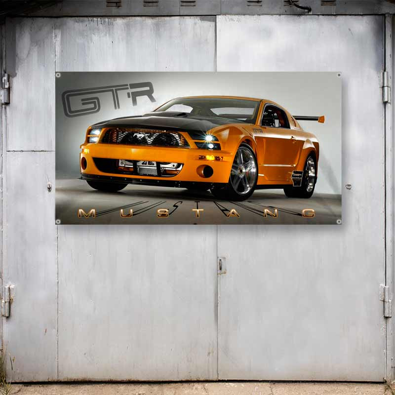 Mustang GT-R Concept Racing Display Banner