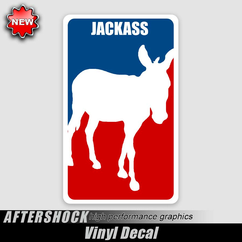 JackAss Donkey Logo Sticker