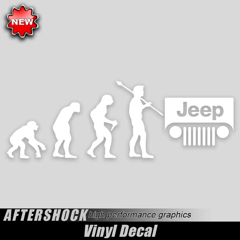 Jeep Evolution Sticker