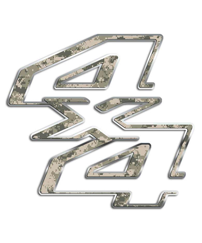 F-250 Digital Army Camo Sticker Set