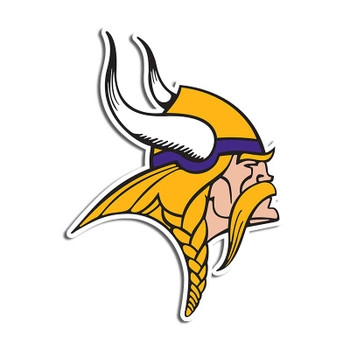 Minnesota Vikings Norseman Football Decal