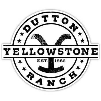 Yellowstone Dutton Ranch 1886 Decal