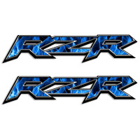 Polaris RZR Flames Side By Side Decal Set