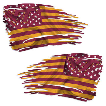 Virginia Tech Hokies Boat & Nautical Flag - 12"x18" Officially Licensed Double-Sided Polyester