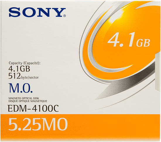 Sony EDM-4100C / EDM-4100B | Sony 4.1gb MO Disc - $CLOSEOUT