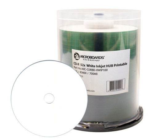 Taiyo Yuden White Inkjet CD-R - J-CDR-WPY-SB
