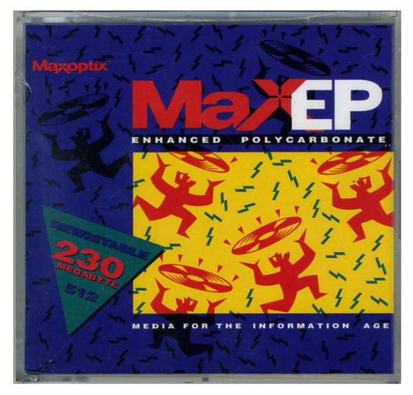 MaxOptix 230MB Magneto Optical Disk