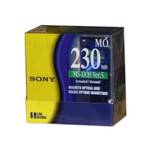 Disque Optique Magnétique Sony EDM-2300C 2,3 Go - Neuf Sous Blister Scellé - Pour Sauvegarde