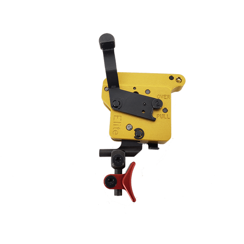 Remington 7 Calvin Elite Right Hand, Adjustable Shoe, Red - Misfit