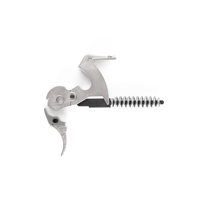 Lever Action Trigger for Marlin Rifles Nickel Standard Curved Trigger