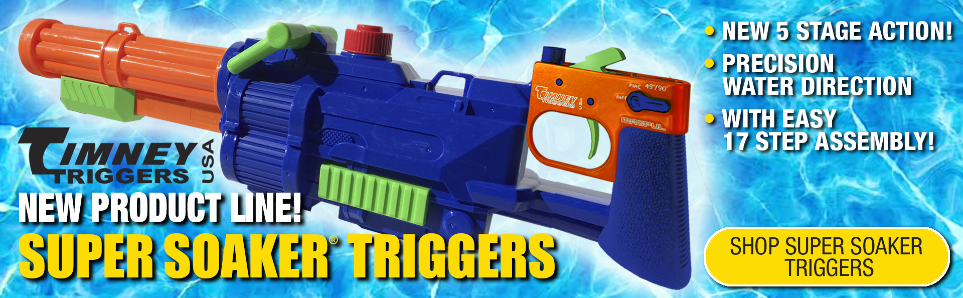 Timney Triggers Announces the SS4118 Trigger for Water Guns Timney