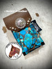 In Stock - Baby Powder Holder - Turquoise Stone 