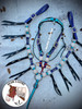 In Stock - Ring Style Tack Set - Purple & Teal
