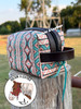 In Stock - Travel Bag - Coral Aztec
