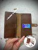 In Stock - Ladies Wallet - Turquoise Gator W4