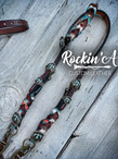 Thin Bloodknot Custom Tack Set