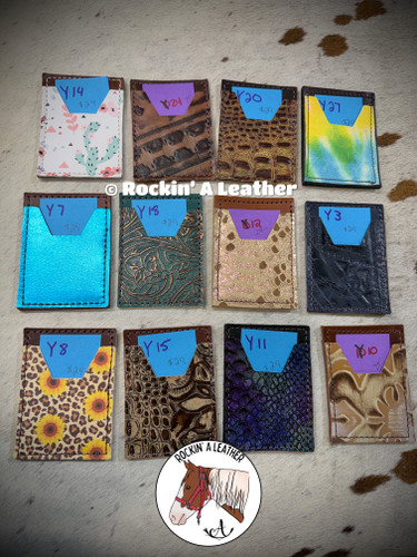 IN STOCK - Credit / Debit Card Sleeve / Holders