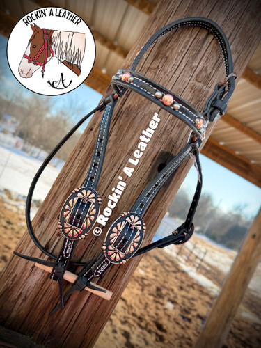Rockin A' Barcoo Headstall - B6
