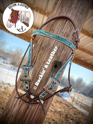 Rockin A' Barcoo Headstall - B12