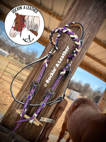 Rockin A' Barcoo Headstall - B4