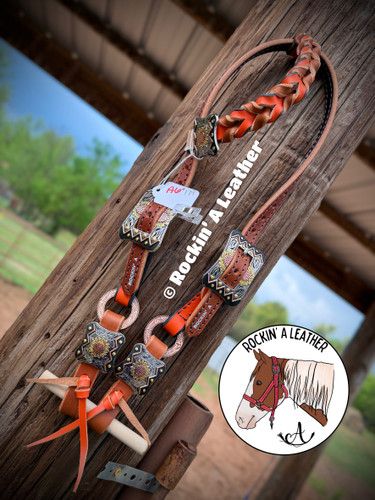 In Stock - Ring Style One Ear Headstall A6