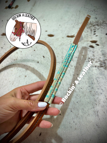 In Stock - Over & Under - Turquoise Gator