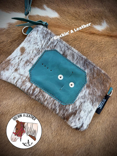 In Stock - Buckle Clutch - Hide I Should Have Never Cut