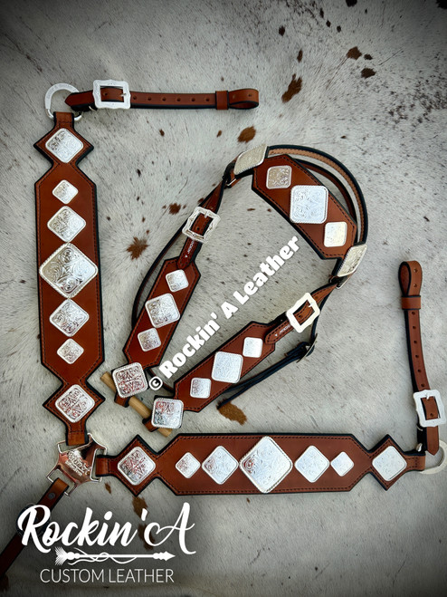 In Stock - Tack Set - AJ Concho'd Out