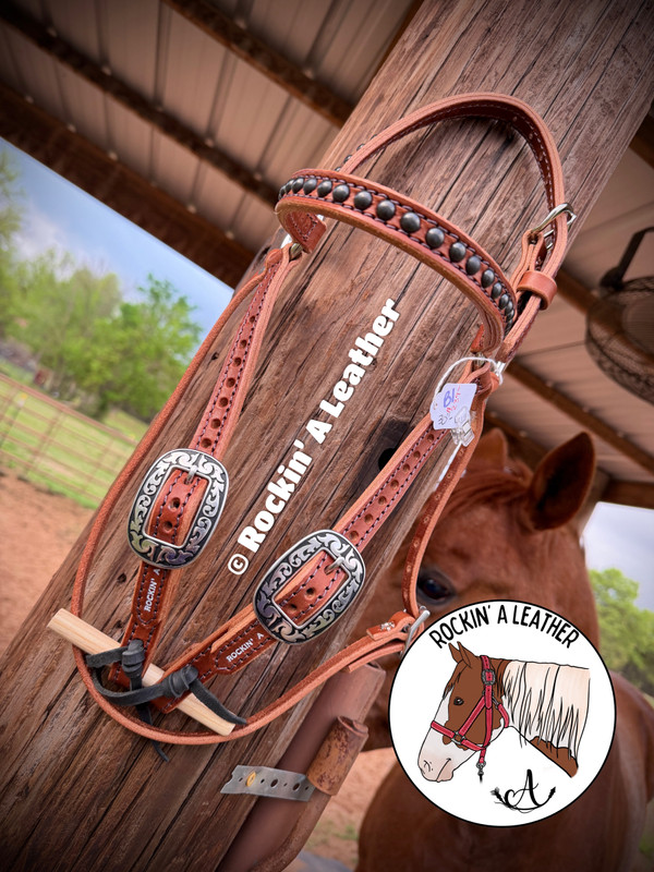 Rockin A' Barcoo Headstall - B1