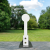 4" Round 1/2" Thick Ground Popper AR500 Steel Target System