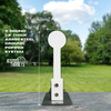 4" Round 1/2" Thick Ground Popper AR500 Steel Target System
