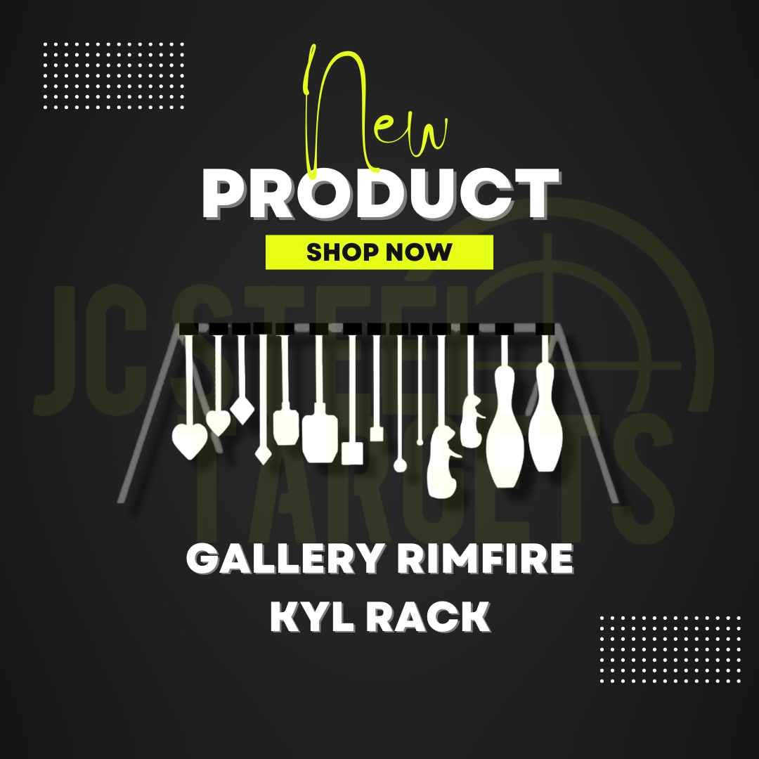 Kyl Rack Line Drawing KYL Rimfire Gallery AR500 Steel Rimfire Target Kit