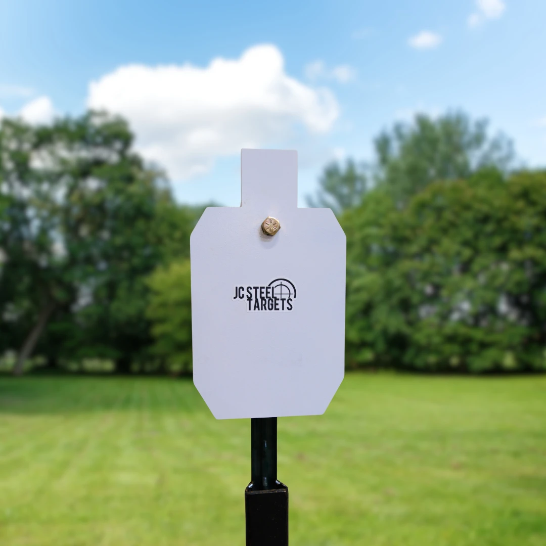 Post Course Target One Hole T-Post Spring Target Hanger: Securely Hang Targets